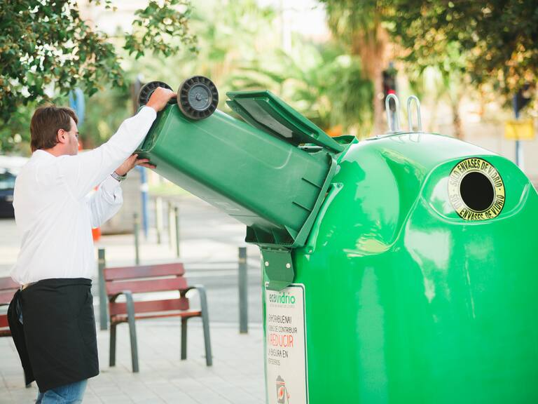 Reciclaje de vidrio en Málaga